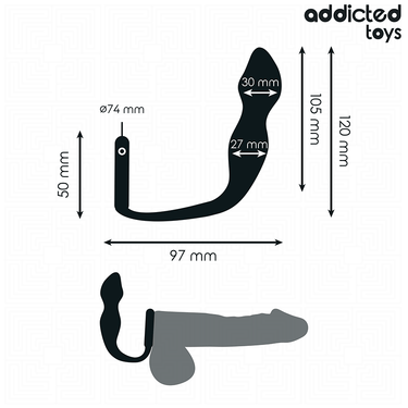 Plug Anale con Anello Modello 2 - Stimolazione Profonda e Sicura